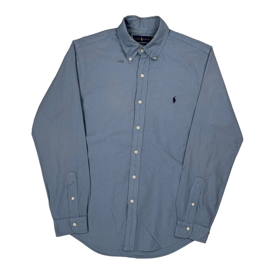 Ralph Lauren Slim Fit Shirt - Medium Blue Cotton