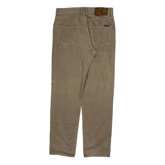 Marlboro Classics Trousers - 33W 34L Beige Corduroy