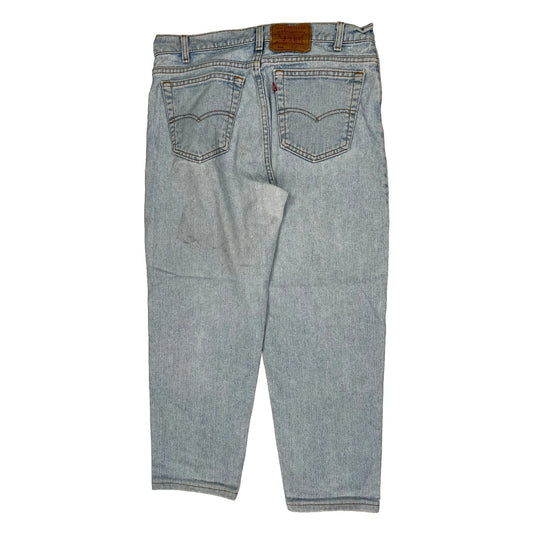 Made In USA Levis 550 Jeans - 34W 30L Light Wash Cotton