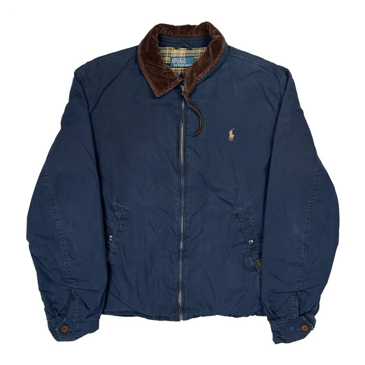 Polo By Ralph Lauren Harrington Jacket - Large Brown Cotton