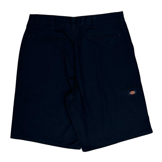 Dickies Shorts - 34W 9L Navy Polyester Blend