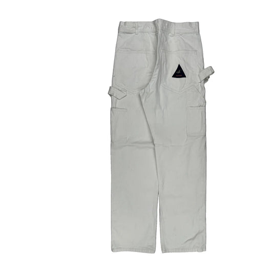 Unbranded Carpenter Trousers - 30W 32L White Cotton