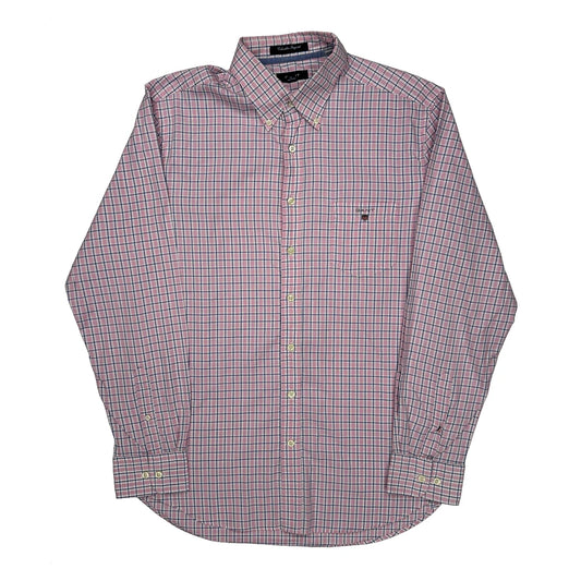 Gant Checked Shirt - XL Pink Cotton
