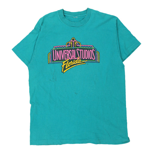 Vintage blue Universal Studios Florida Unbranded T-Shirt - mens x-large