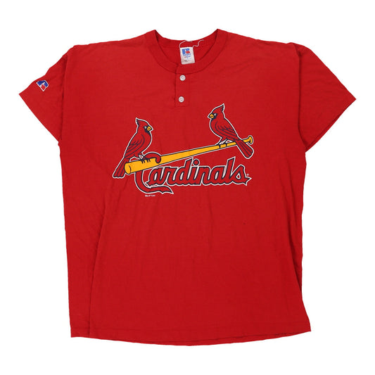 Vintage red St. Louis Cardinals Russell Athletic T-Shirt - mens x-large