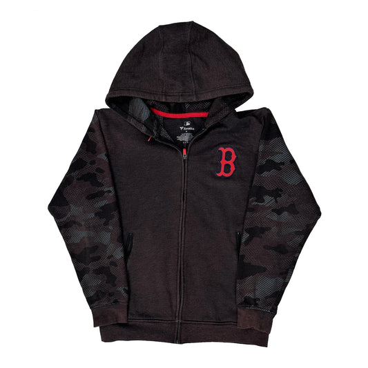 Boston Red Sox Fanatics Camo Hoodie - Medium Black Cotton Blend