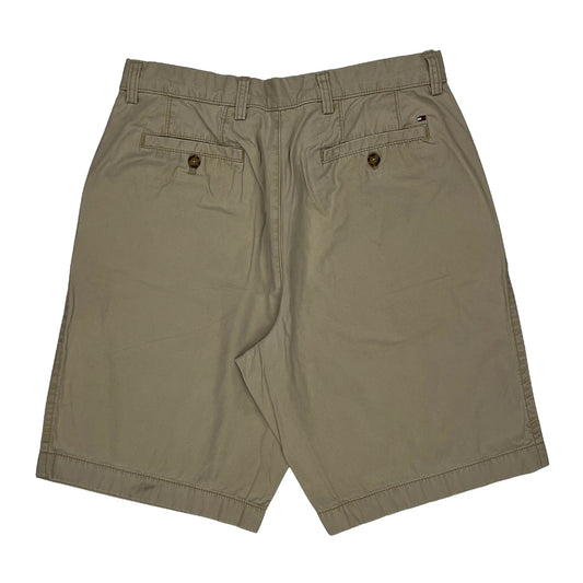 Vintage Tommy Hilfiger Chino Shorts - 31W 10L Beige Cotton