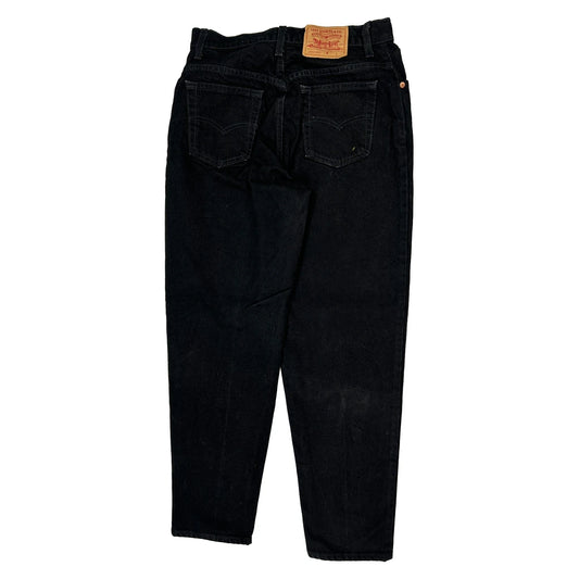 Levis Jeans - 30W UK 12 Black Cotton