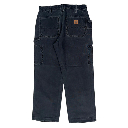 Carhartt Carpenter Trousers - 31W 28L Grey Cotton