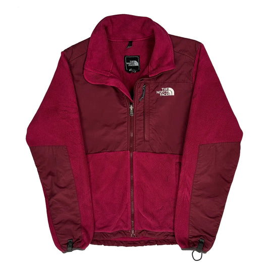 The North Face Denali Fleece Jacket - Medium Red Polyester