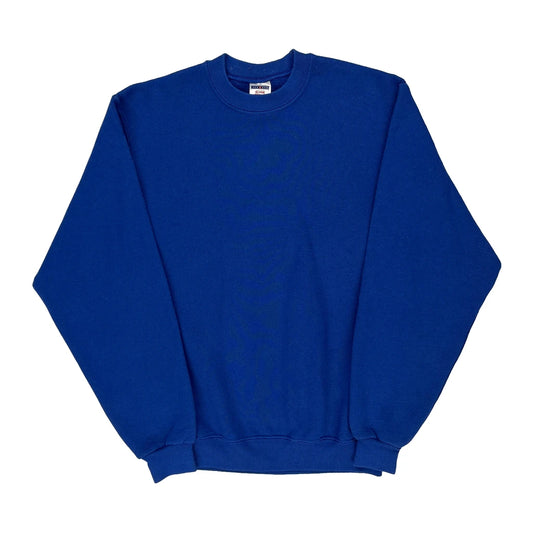 Jerzees Sweatshirt - Small Blue Cotton Blend