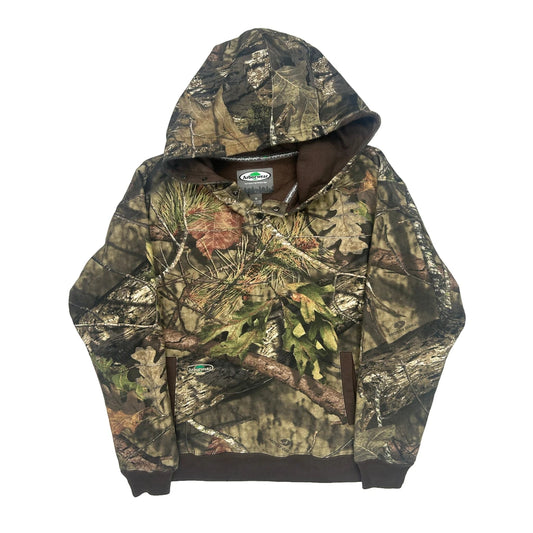 Arbourwear Camo Hoodie - Medium Khaki Polyester