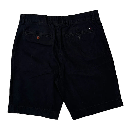 Tommy Hilfiger Chino Shorts - 33W 10L Black Cotton