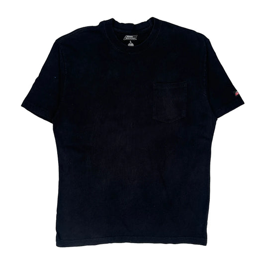 Vintage Dickies T-Shirt - Large Black Cotton