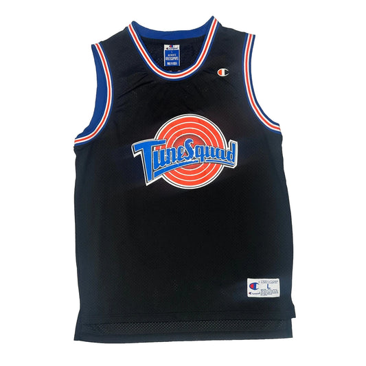 Tune Squad Champion Graphic Jersey - Large Black Mesh