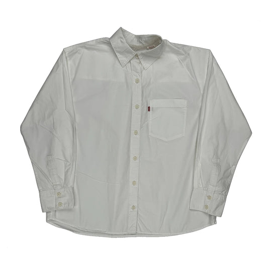Levis Shirt - Medium White Cotton