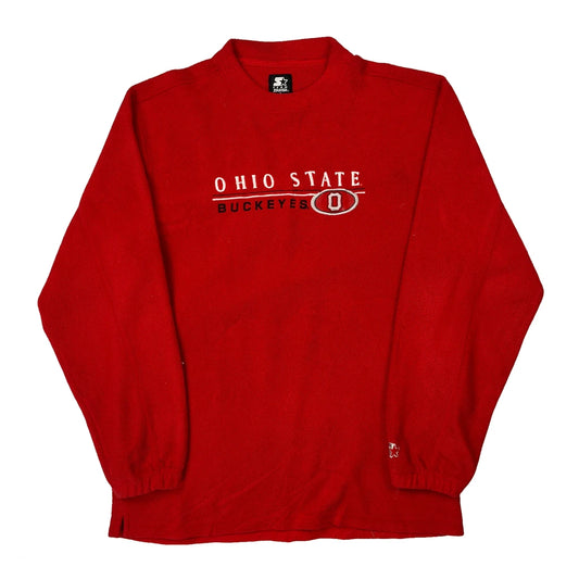Ohio State Buckeyes Starter College Fleece - Medium Red Polyester