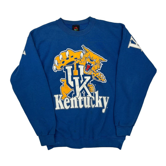 Kentucky Wildcats Pm Sports College Sweatshirt - Large Blue Cotton