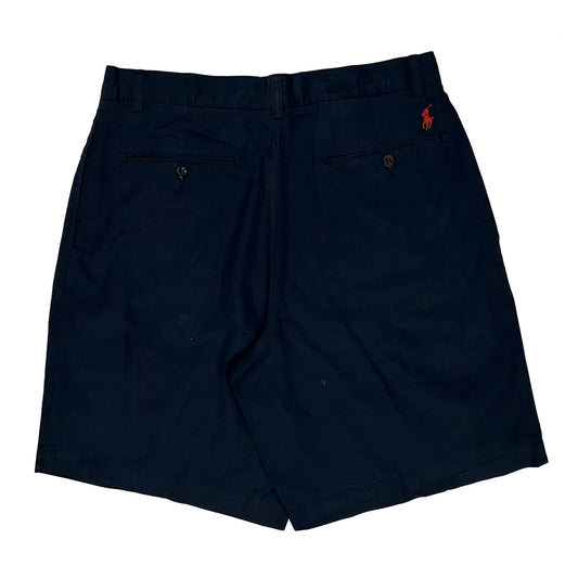 Polo By Ralph Lauren Chino Shorts - 32W 7L Navy Cotton