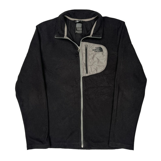 The North Face Fleece Jacket - Large Black Polyester