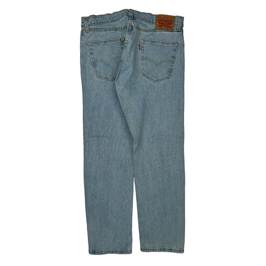 505 Levis Jeans - 32W 31L Light Wash Cotton