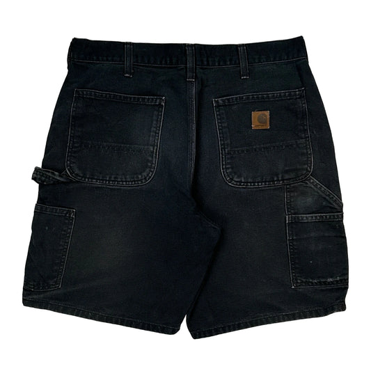 Carhartt Carpenter Shorts - 34W 9L Black Cotton