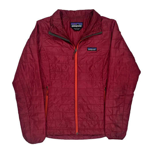 Patagonia Jacket - Small Red Polyester