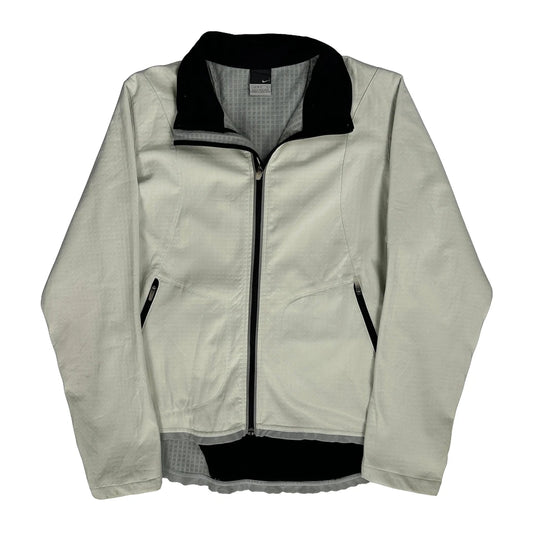 Nike Jacket - Large White Polyester