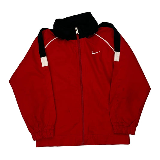 Age 6 Nike Track Jacket - Small Black Polyester