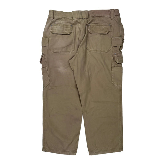 Unbranded Cargo Trousers - 38W 28L Brown Cotton