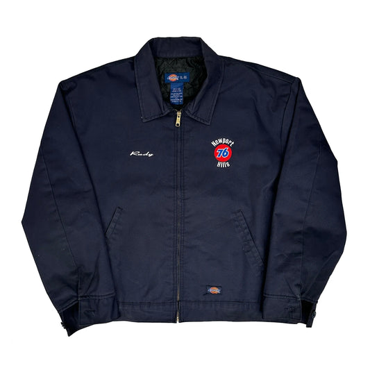 Dickies Jacket - XL Navy Polyester Blend