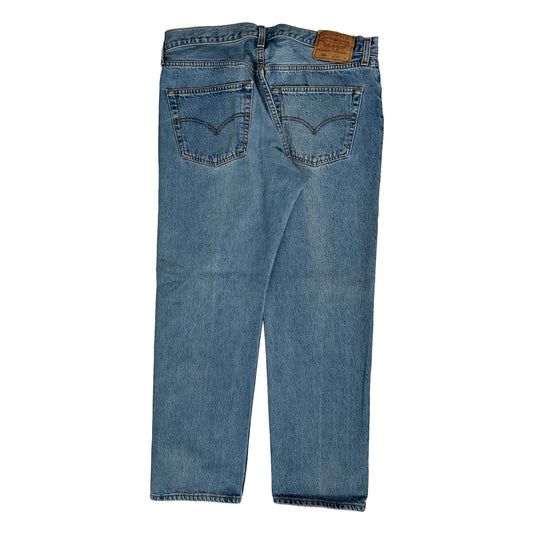 501 Levis Jeans - 35W 29L Blue Denim