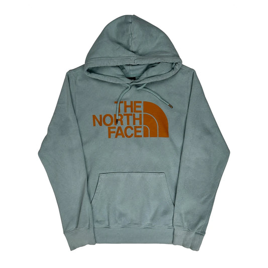 The North Face Hoodie - Medium Green Cotton Blend