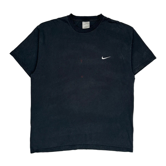 Vintage Nike T-Shirt - XL Black Cotton