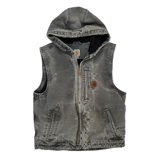 Carhartt Gilet - Medium Grey Cotton
