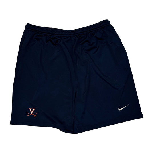 University Of Virginia Nike Sport Shorts - Large Navy Polyester