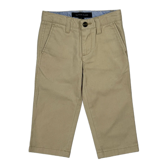 Age 2 Tommy Hilfiger Chinos - X-Smallw 12L Beige Cotton