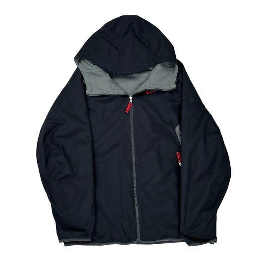 Nike Windbreaker - XL Grey Polyester