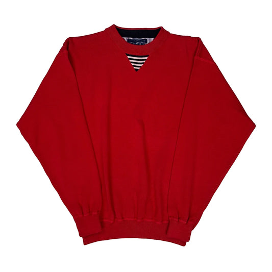 Tommy Hilfiger Jumper - Medium Red Cotton