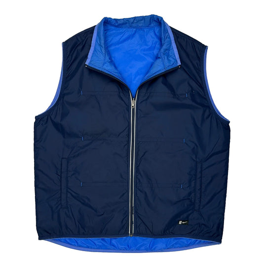 Nike Gilet - 2XL Blue Nylon