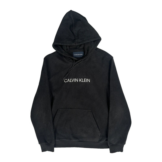 Vintage Calvin Klein Jeans Fleece - Large Black Cotton