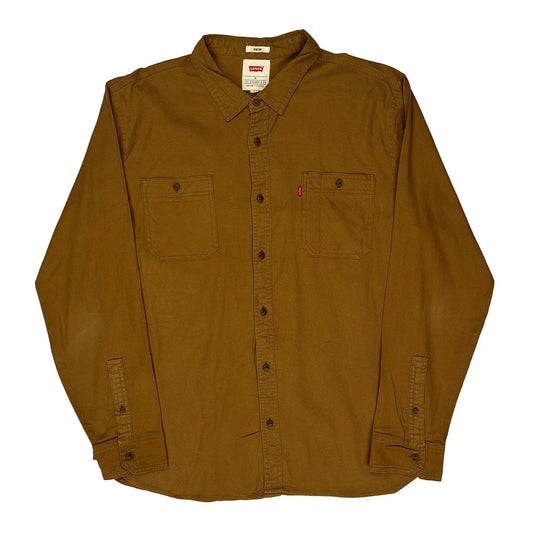 Levis Shirt - XL Brown Cotton
