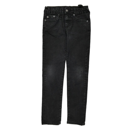 Age 10 True Religion Skinny Jeans - Medium Black Cotton
