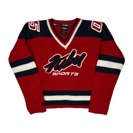 Age 4 Fubu Jersey - Small Red Acrylic