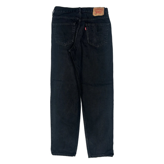 550 Levis Jeans - 32W 33L Black Cotton
