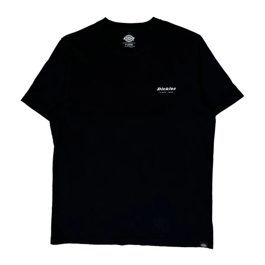 Vintage Dickies T-Shirt - XL Black Cotton