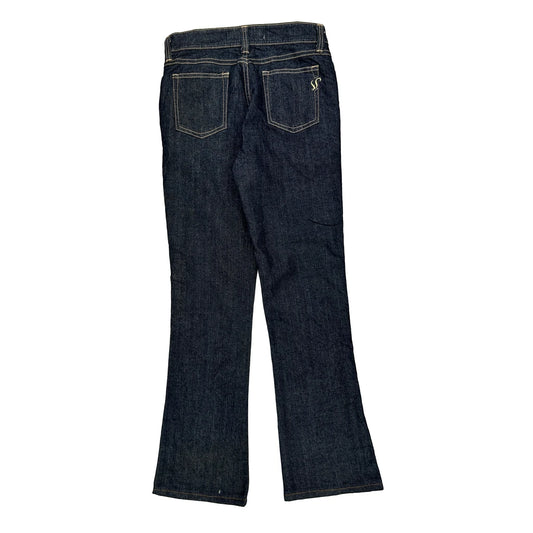 Something Jeans - 26W UK 6 Dark Wash Cotton