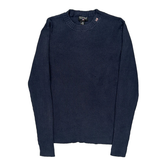 Ralph Lauren Jumper - Large Navy Cotton