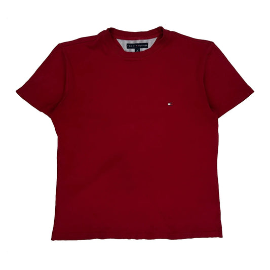 Tommy Hilfiger T-Shirt - Medium Red Cotton