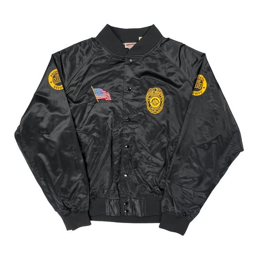 Security West Ark Bomber Jacket - XL Black Polyester